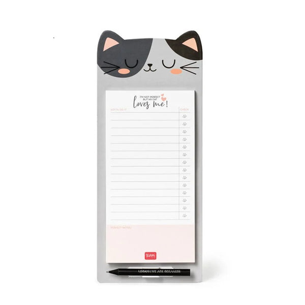 Magnet-Notizblock «Don‘t Forget - Kitty» von Legami