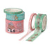 SET AUS 5 MASKING TAPES «Cute Animals» VON LEGAMI