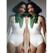 Badekleid «Mejra» in offwhite von Volans - Gr. 36