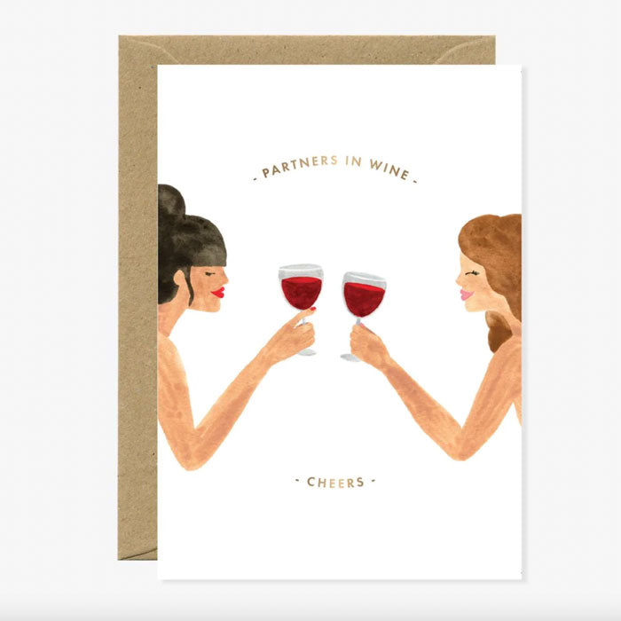 Karte «Partner in wine» von All the ways to say