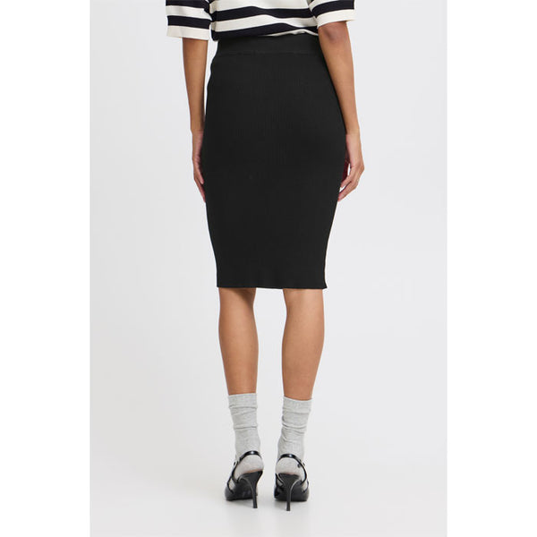 Pencil Skirt «Morla» in schwarz von b.young
