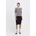 Pencil Skirt «Morla» in schwarz von b.young