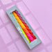 3er-Set Kerzen Dip Dye Twisted «Shades of Passionfruit» von Pink Stories