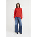 Pullover «Dasila» in rot von ICHI