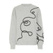 Sweatshirt «Kasura» in grau von ICHI