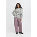 Sweatshirt «Kasura» in grau von ICHI