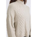Strickpulli «Mylle» in beige von ICHI