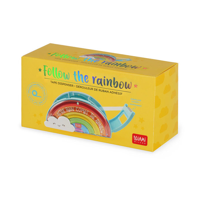 Klebebandabroller «Rainbow» von Legami – weloveyoulove