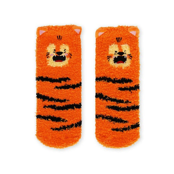 Rutschfeste Kids-Socken «Tiger» von Legami