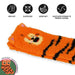 Rutschfeste Kids-Socken «Tiger» von Legami