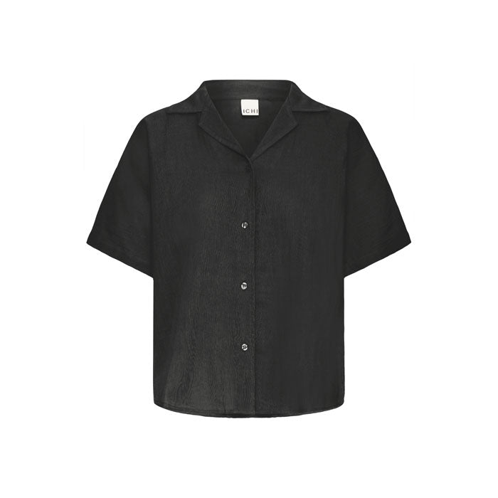 Shirt «Foxa» in schwarz von ICHI