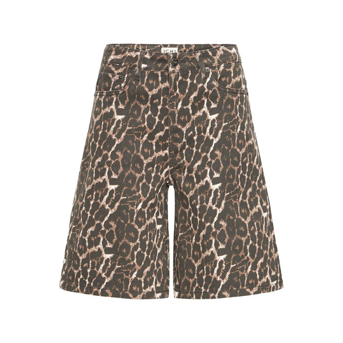 Shorts «Brokes» in Leoprint von ICHI