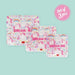 3er-Set - Snack Bags  «Unicorn» von Legami