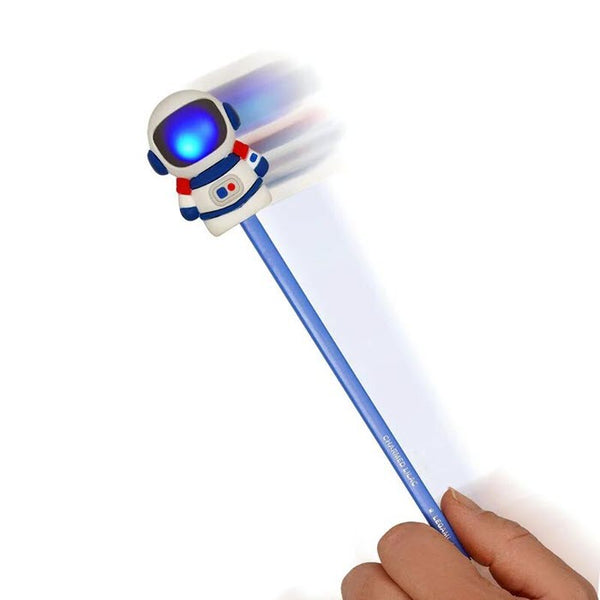 Spitzer spitzer Mit Lichteffekt Und Behälter «Space» von Legami