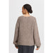 Strickpulli «Miller» in humus melange von B.young