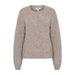 Strickpulli «Miller» in humus melange von B.young