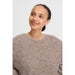 Strickpulli «Miller» in humus melange von B.young