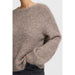 Strickpulli «Miller» in humus melange von B.young