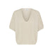 Strickshirt «Mobbe» in beige von b.young
