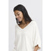Stricktop «Morla» in weiss von b.young