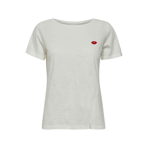 T-Shirt «Nanine» in cloud dancer von ICHI