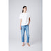 T-Shirt «Palmer» in weiss von ICHI