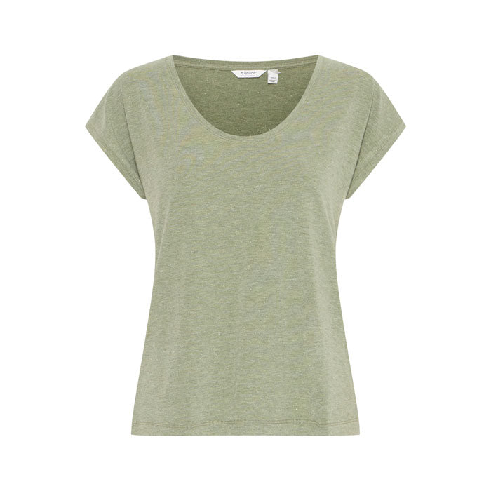 T-Shirt «Palurexi» in sea spray von b.young