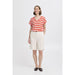 T-Shirt «Santo» in rot/weiss von b.young
