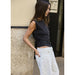 T-Shirt «Sari» in schwarz von ICHI
