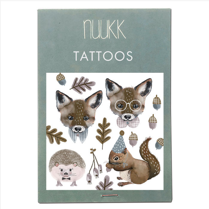 Organic Tattoo «Fuchs und Eichhörnchen» von Nuukk