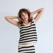Stricktop «Birdis» gestreift von ICHI