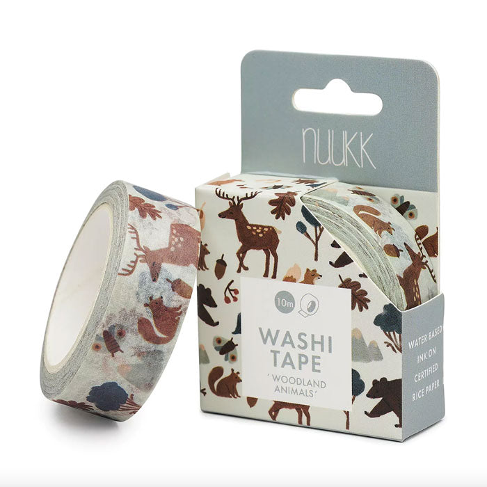 Washi Tape «Woodland Animals» von nuukk