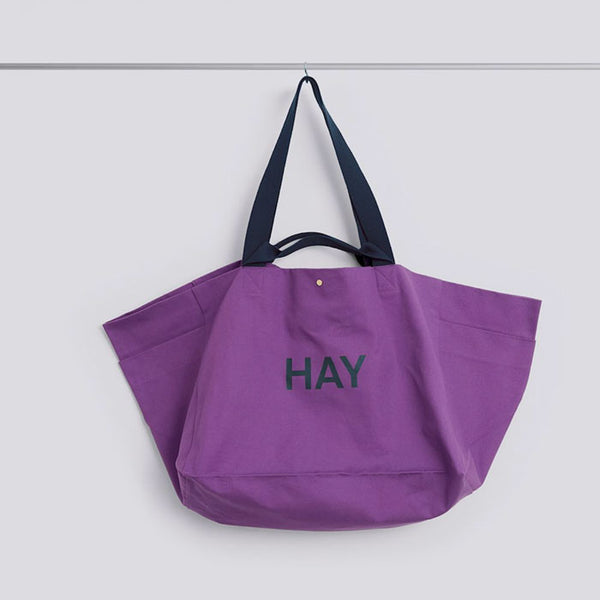 Weekend Bag organic Large in purple von Hay