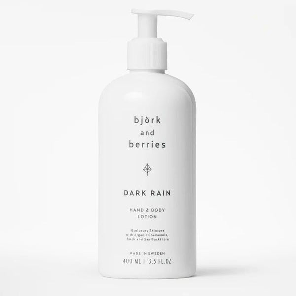 Hand & Body Lotion «Dark Rain» von björk and berries