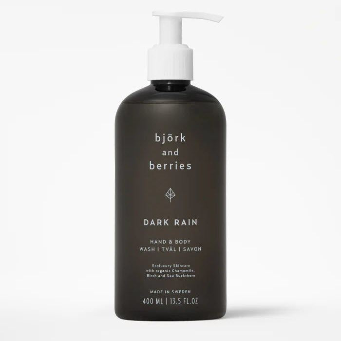 Hand & Body Wash «Dark Rain» von björk and berries