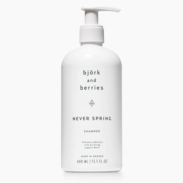 Shampoo «Never Spring» von björk and berries