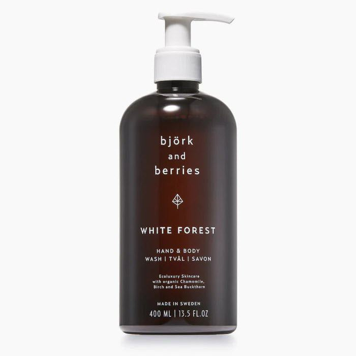 Hand & Body Wash «White Forest» von björk and berries
