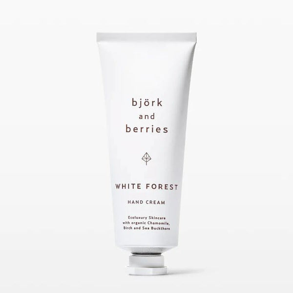 Hand Cream «White Forest» von björk and berries
