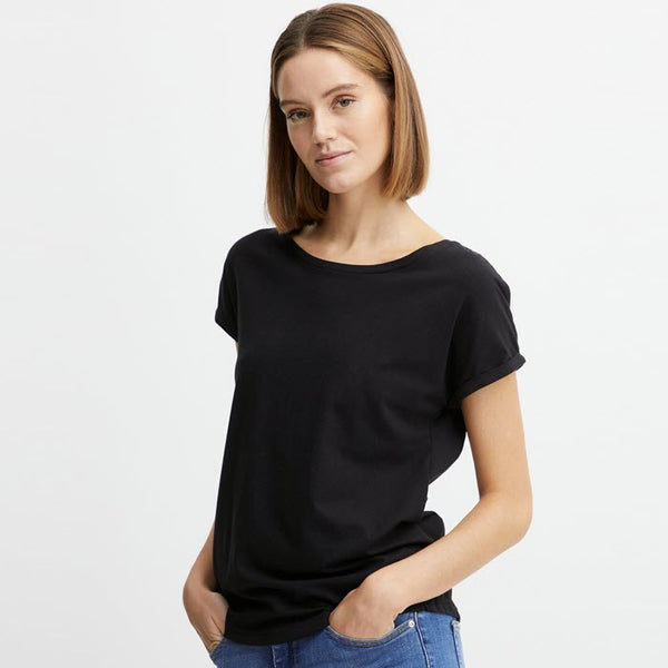 T-Shirt «PAMILA» in black von b.young - Gr. XS