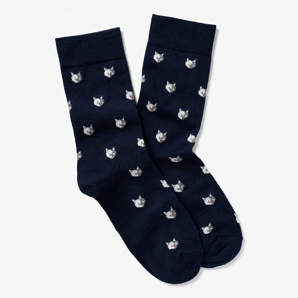Socken Frauen «Duchesse» in Marine von Royalties