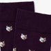Socken Frauen «Duchesse» in Violette von Royalties