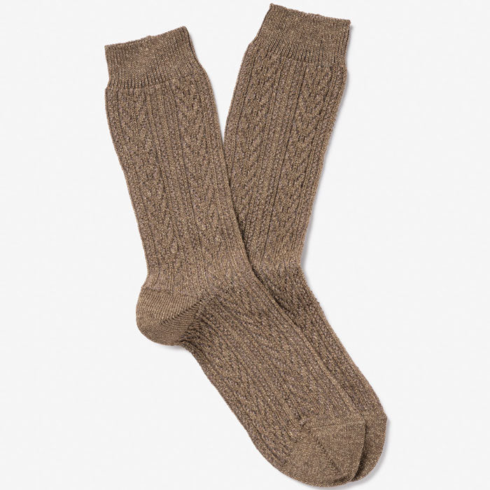 Socken Frauen «Eddie» in Praline von Royalties