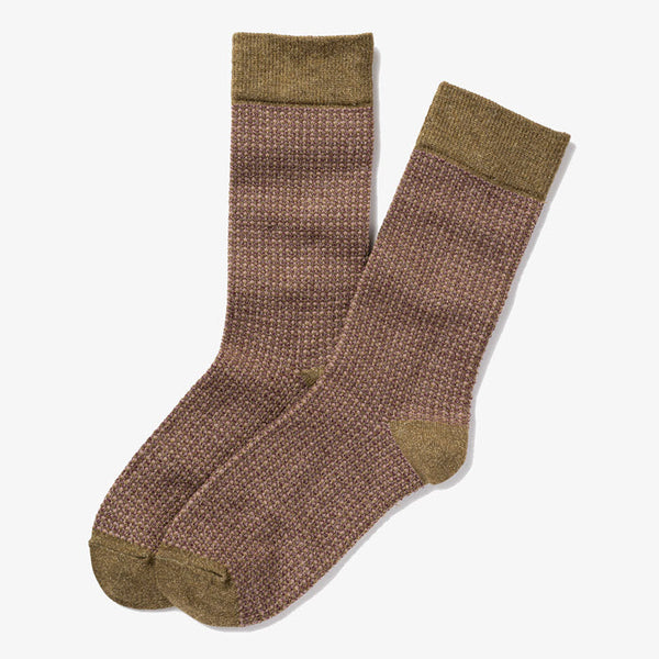 Socken Frauen «HONEY» in Kaki von Royalties