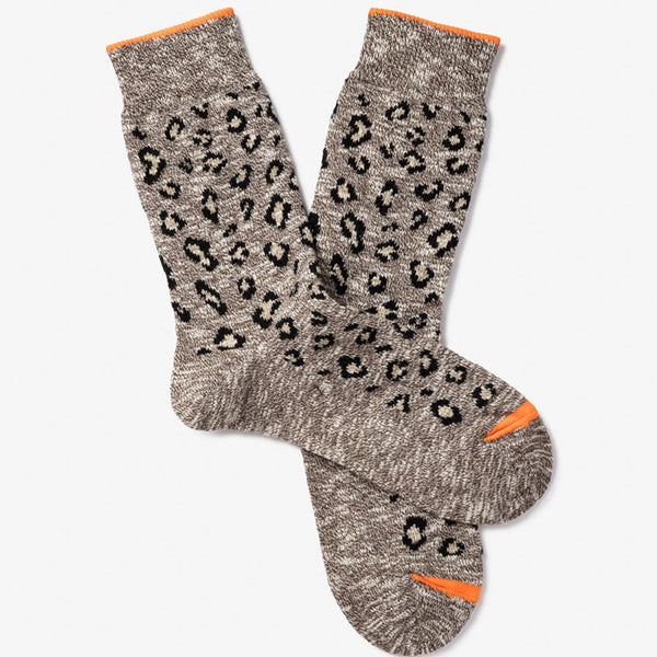 Socken Frauen «Leo» in Sable (Fluo) von Royalties