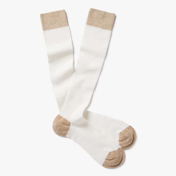 Socken Frauen «LINDA» in Ivoire von Royalties