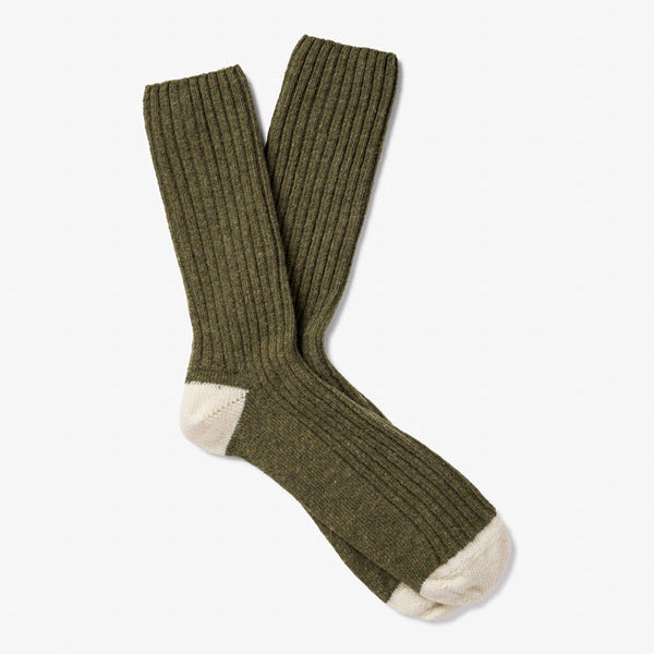 Socken Herren «Benjamin» in Vert de gris von Royalties