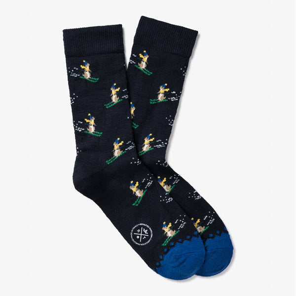 Socken Herren «Biscotte» in Marine von Royalties