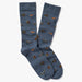 Socken Herren «SCOTT» in Cyan von Royalties