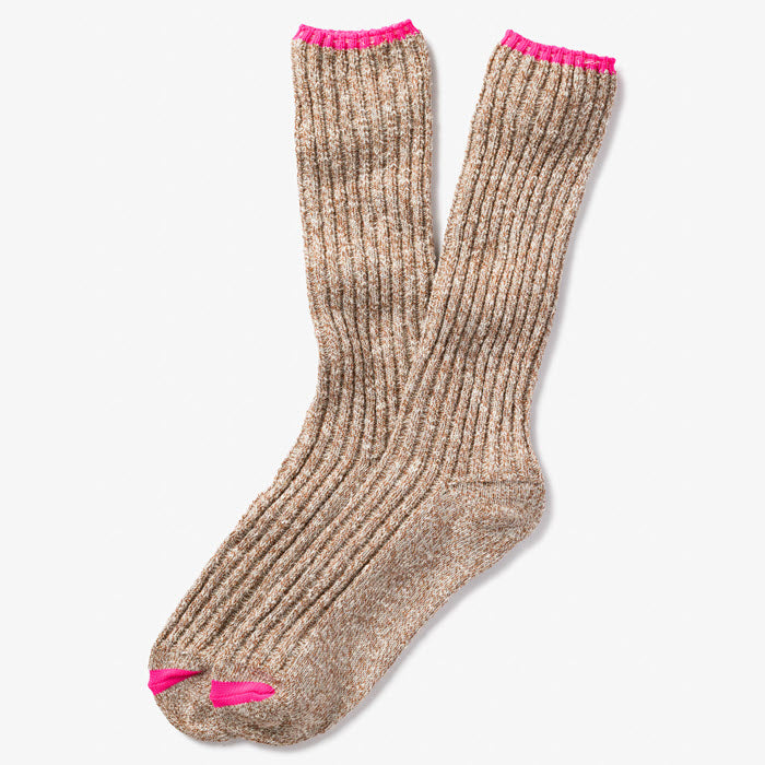 Socken Frauen «TOBIAS» in Camel von Royalties