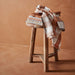 Kitchen Towel checkered «Burnt Orange» von Madam Stoltz